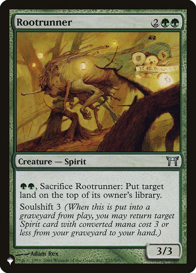 Rootrunner [The List] | Eastridge Sports Cards & Games