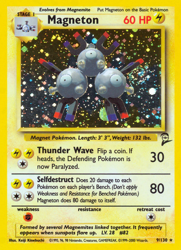 Magneton (9/130) [Base Set 2] | Eastridge Sports Cards & Games