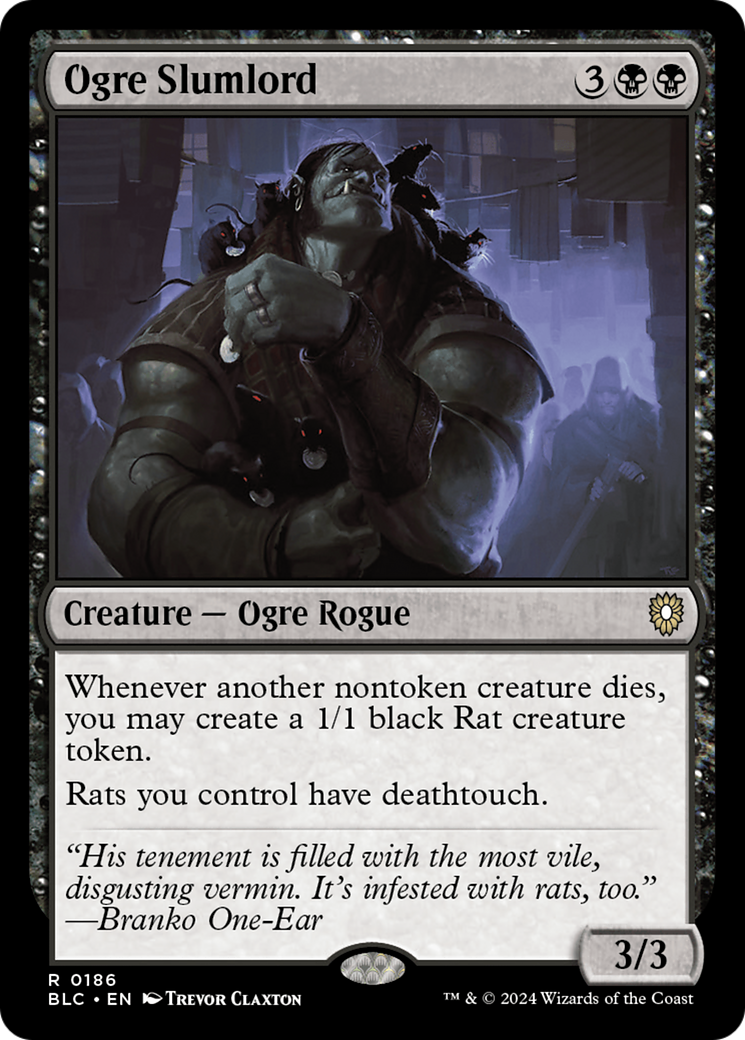 Ogre Slumlord [Bloomburrow Commander] | Eastridge Sports Cards & Games