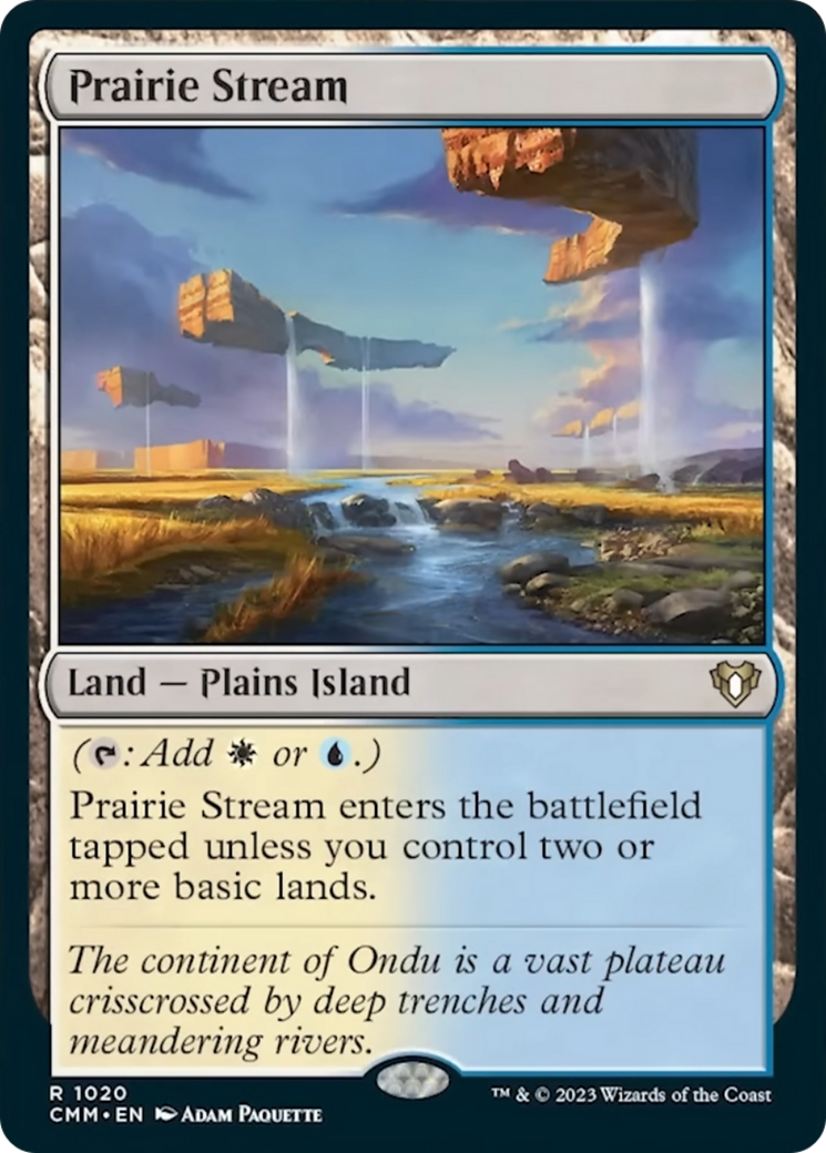 Prairie Stream [Commander Masters] | Eastridge Sports Cards & Games