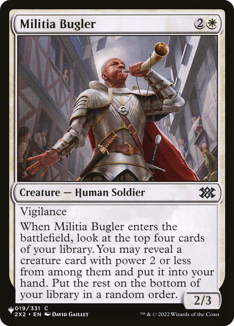 Militia Bugler [The List] | Eastridge Sports Cards & Games
