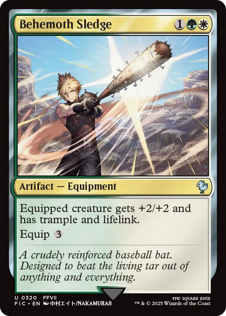 Behemoth Sledge [FINAL FANTASY Commander] | Eastridge Sports Cards & Games