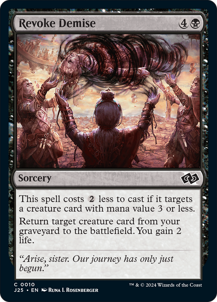 Revoke Demise [Foundations Jumpstart] | Eastridge Sports Cards & Games