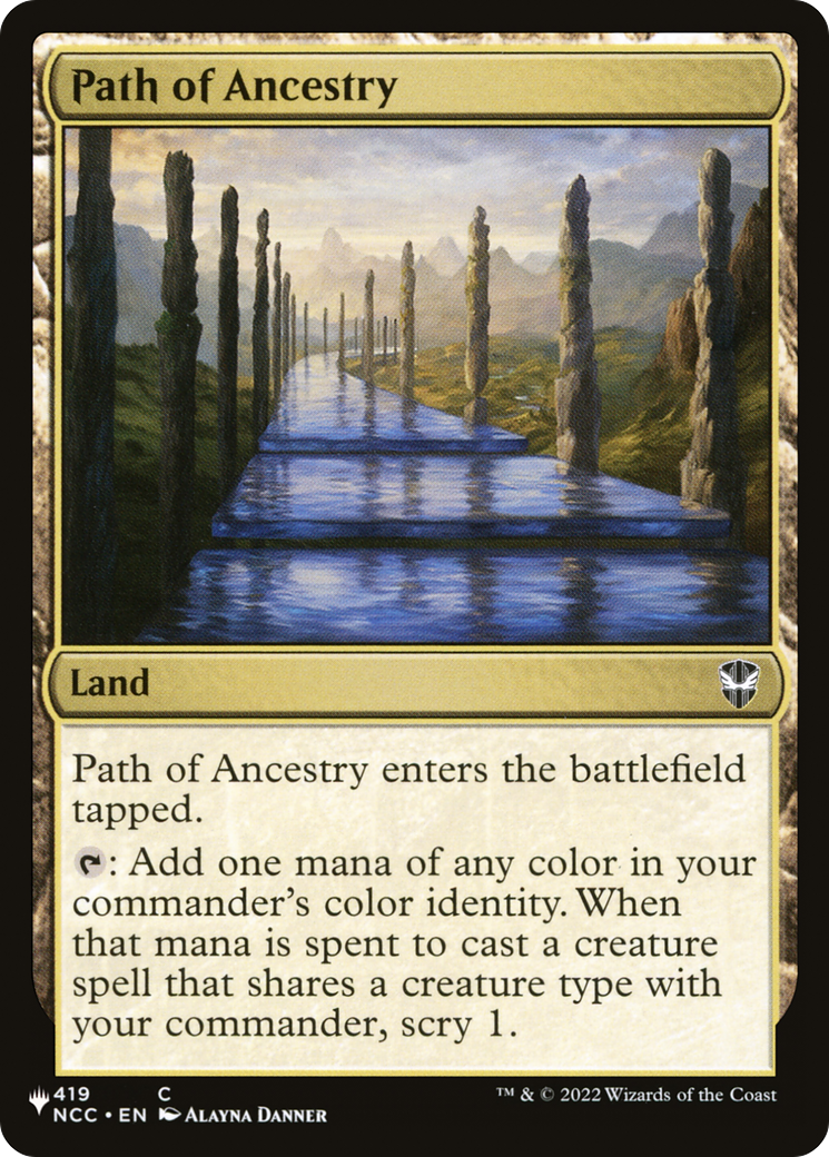 Path of Ancestry (NCC) [The List] | Eastridge Sports Cards & Games