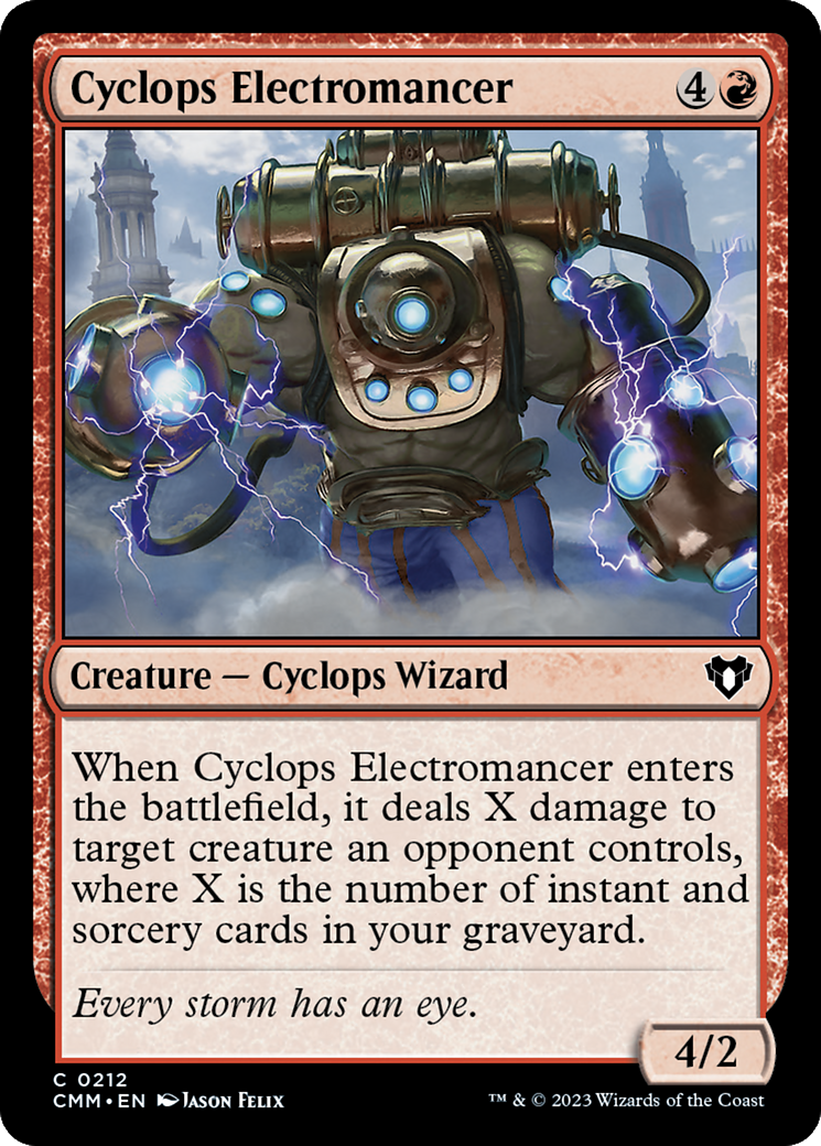 Cyclops Electromancer [Commander Masters] | Eastridge Sports Cards & Games