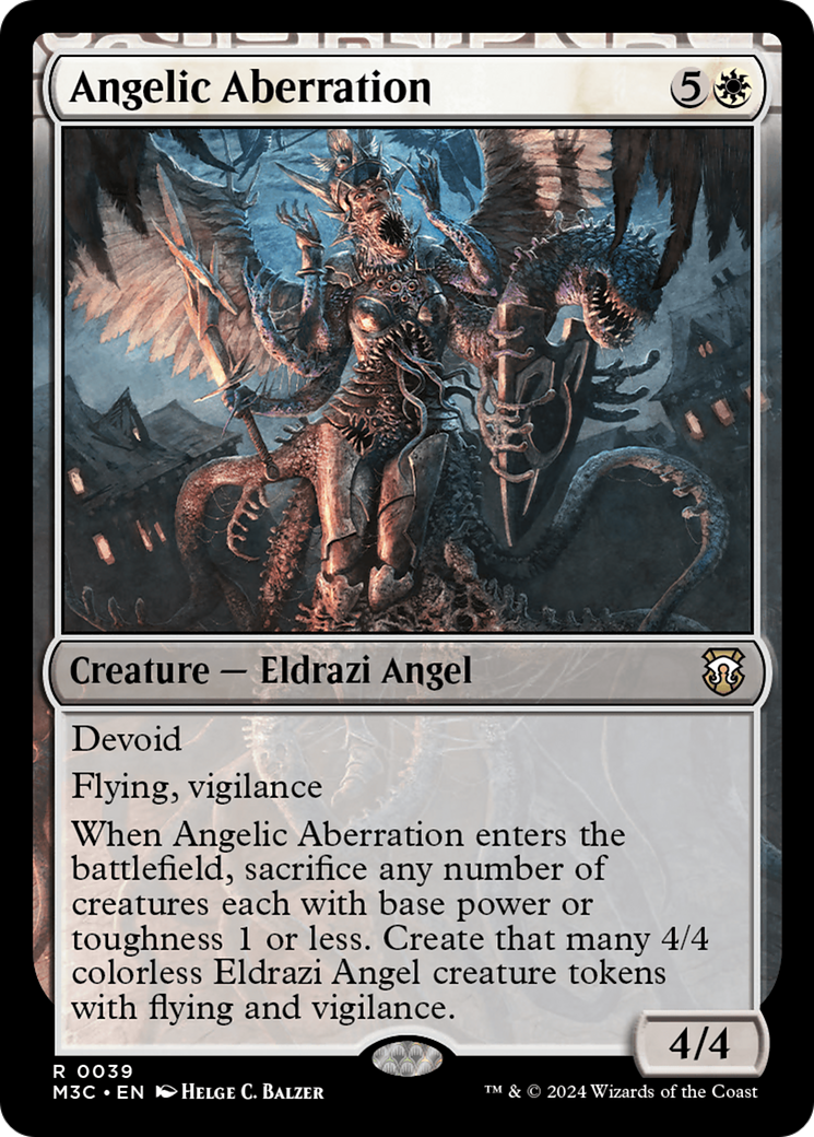 Angelic Aberration (Ripple Foil) [Modern Horizons 3 Commander] | Eastridge Sports Cards & Games