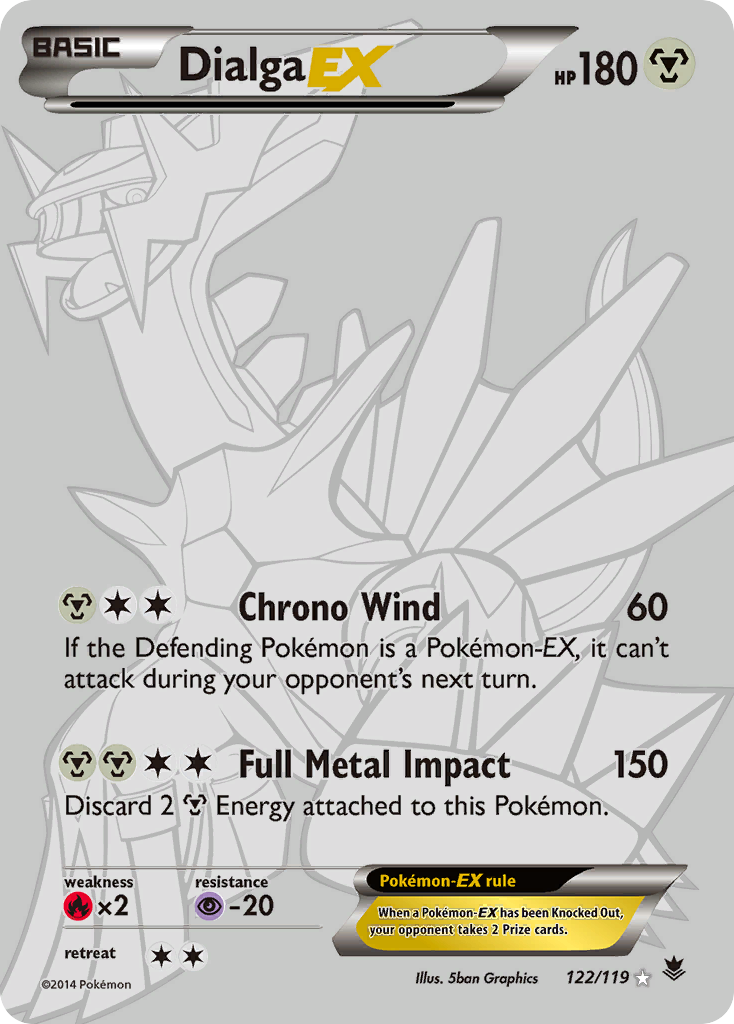 Dialga EX (122/119) [XY: Phantom Forces] | Eastridge Sports Cards & Games
