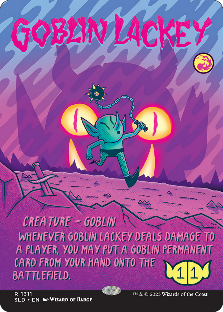 Goblin Lackey (1311) (Rainbow Foil) [Secret Lair Drop Series] | Eastridge Sports Cards & Games