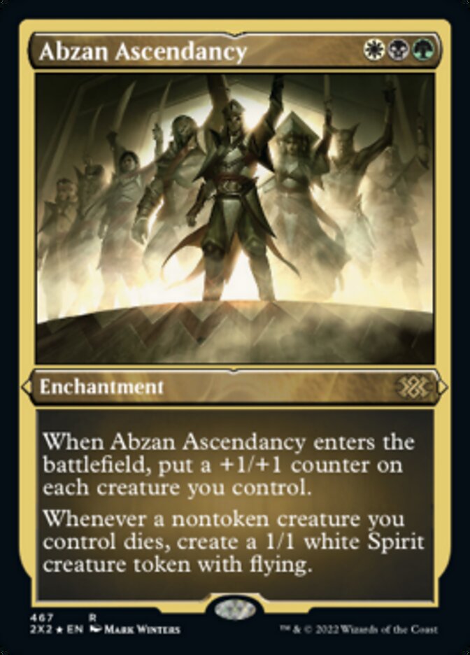 Abzan Ascendancy (Foil Etched) [Double Masters 2022] | Eastridge Sports Cards & Games