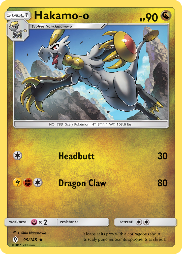 Hakamo-o (99/145) [Sun & Moon: Guardians Rising] | Eastridge Sports Cards & Games