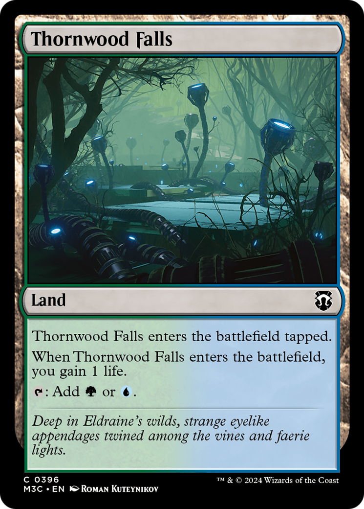 Thornwood Falls (Ripple Foil) [Modern Horizons 3 Commander] | Eastridge Sports Cards & Games