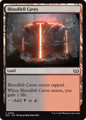 Bloodfell Caves [Duskmourn: House of Horror Commander] | Eastridge Sports Cards & Games