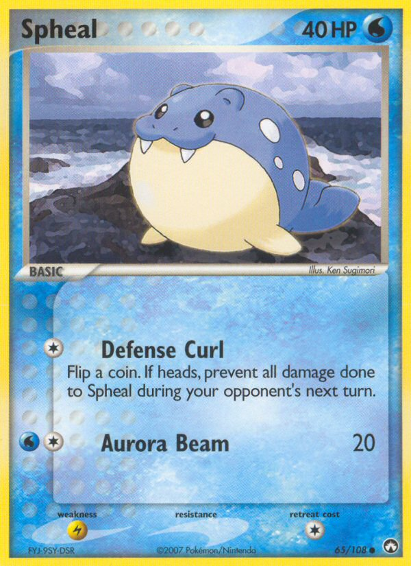 Spheal (65/108) [EX: Power Keepers] | Eastridge Sports Cards & Games