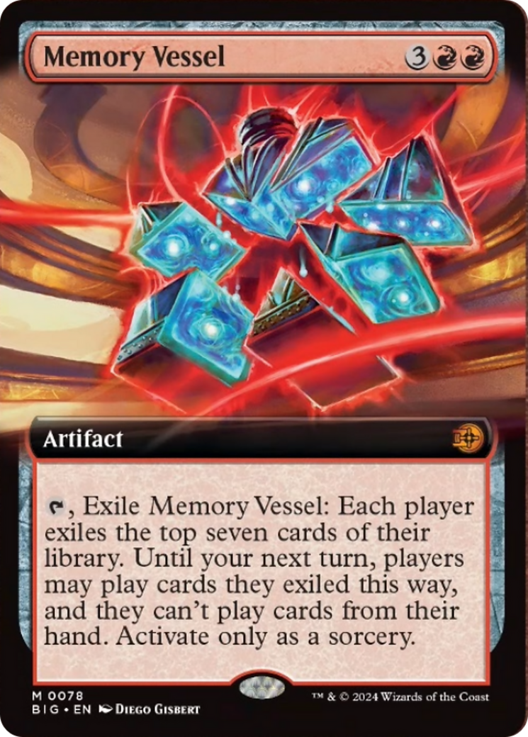 Memory Vessel (Extended Art) [Outlaws of Thunder Junction: The Big Score] | Eastridge Sports Cards & Games