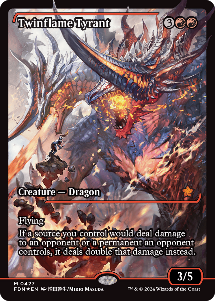 Twinflame Tyrant (Showcase) [Foundations] | Eastridge Sports Cards & Games