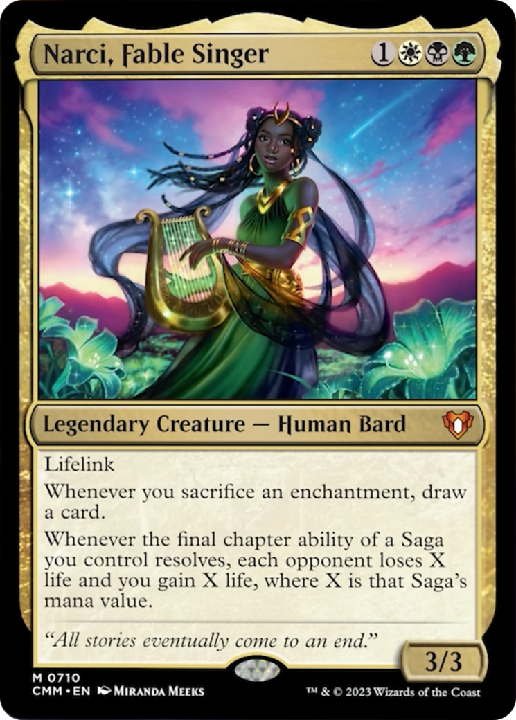 Narci, Fable Singer [Commander Masters] | Eastridge Sports Cards & Games