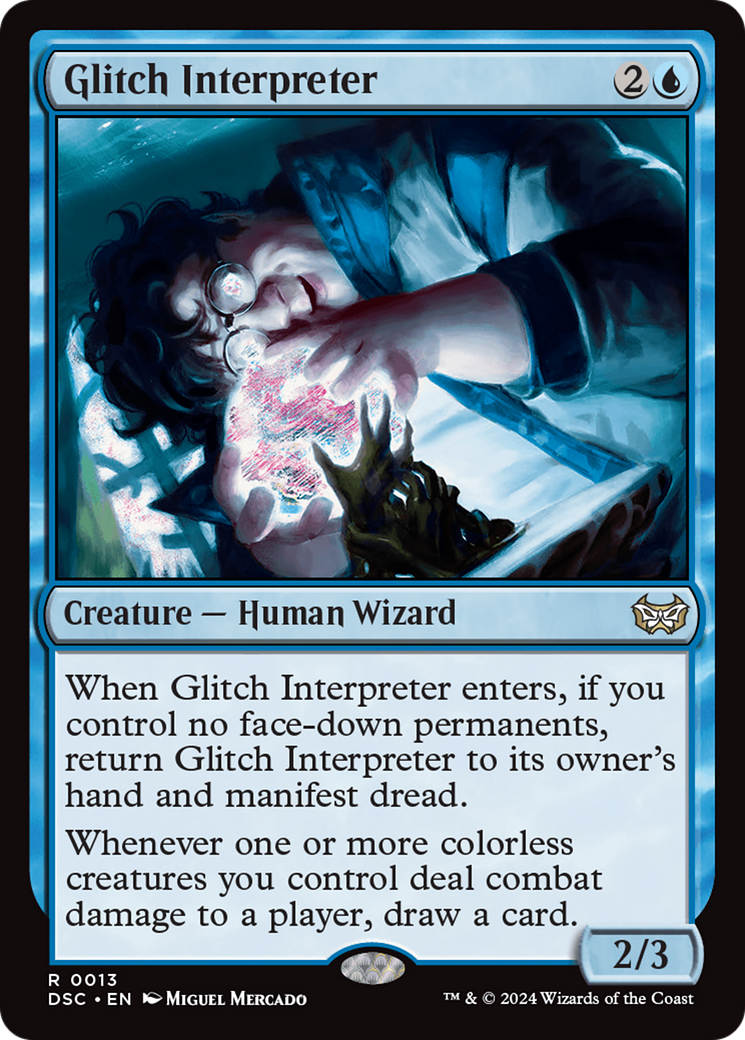 Glitch Interpreter [Duskmourn: House of Horror Commander]