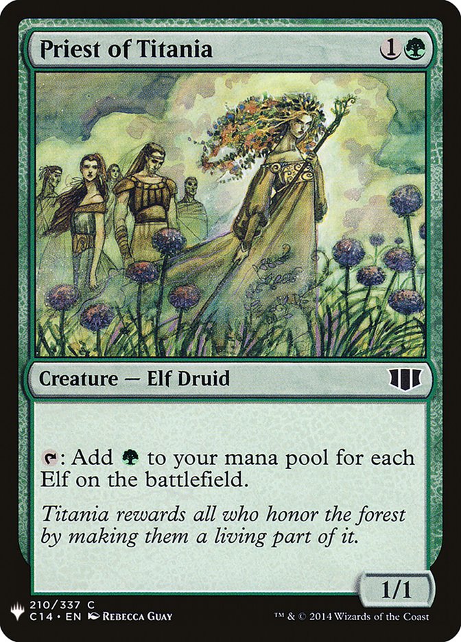 Priest of Titania [Mystery Booster] | Eastridge Sports Cards & Games