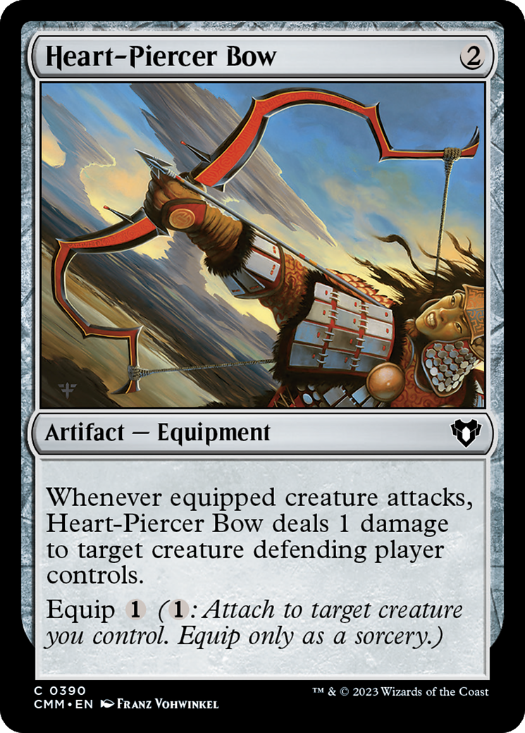Heart-Piercer Bow [Commander Masters] | Eastridge Sports Cards & Games