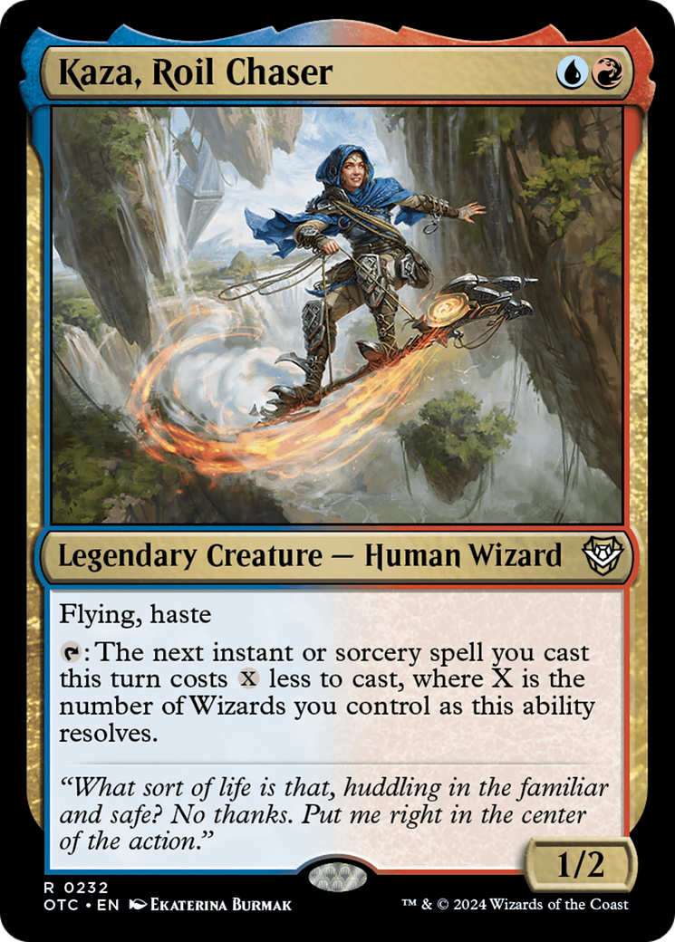 Kaza, Roil Chaser [Outlaws of Thunder Junction Commander] | Eastridge Sports Cards & Games