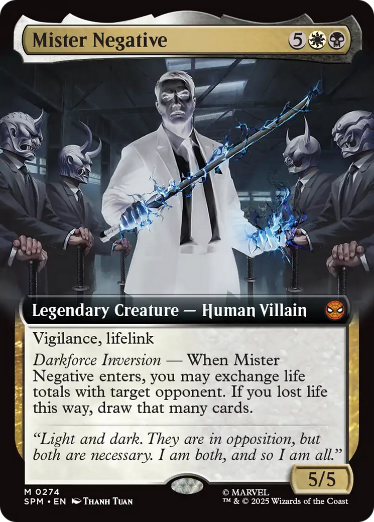 Mister Negative (Extended Art) [Marvel's Spider-Man] | Eastridge Sports Cards & Games