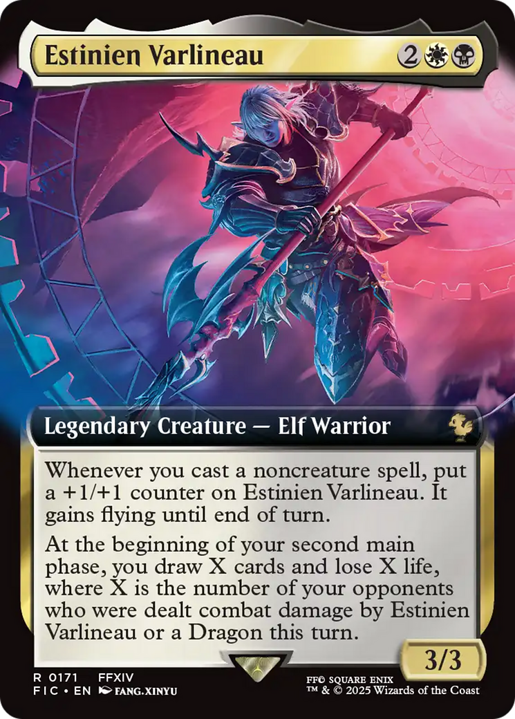 Estinien Varlineau (Extended Art) [FINAL FANTASY Commander] | Eastridge Sports Cards & Games