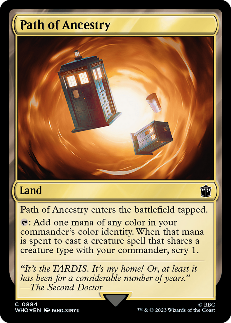 Path of Ancestry (Surge Foil) [Doctor Who] | Eastridge Sports Cards & Games