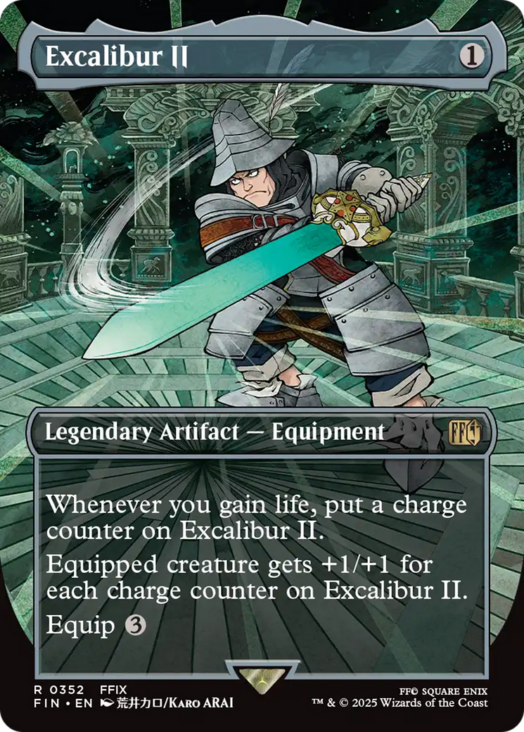 Excalibur II (Borderless) [FINAL FANTASY] | Eastridge Sports Cards & Games