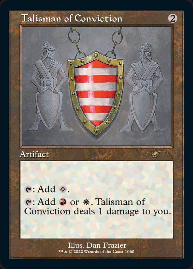 Talisman of Conviction (Foil Etched) [Secret Lair Drop Series] | Eastridge Sports Cards & Games