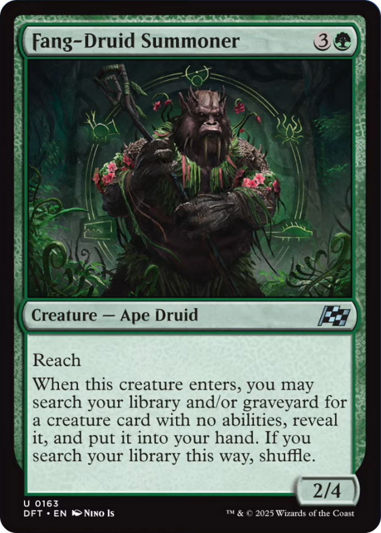 Fang-Druid Summoner [Aetherdrift] | Eastridge Sports Cards & Games