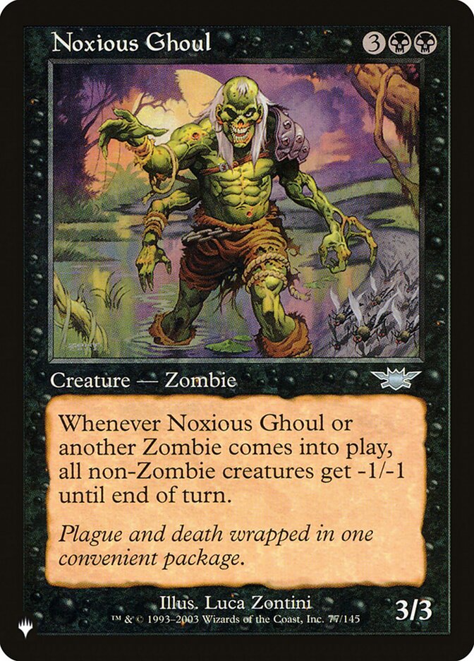 Noxious Ghoul [The List] | Eastridge Sports Cards & Games