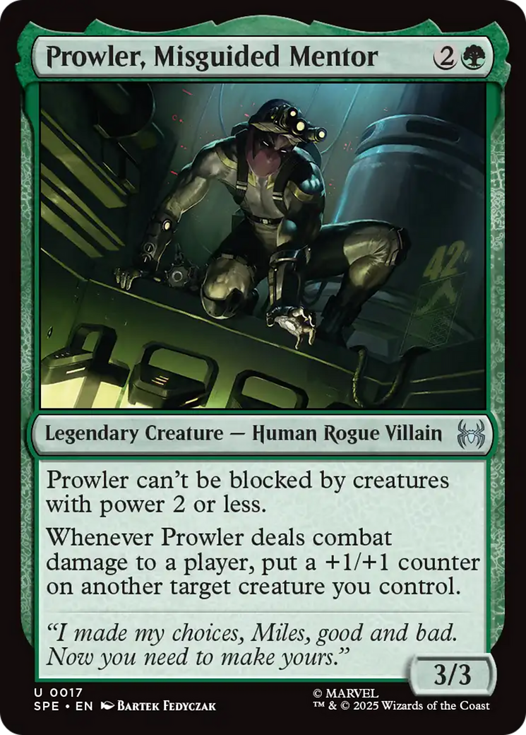 Prowler, Misguided Mentor [Marvel's Spider-Man: Eternal-Legal] | Eastridge Sports Cards & Games