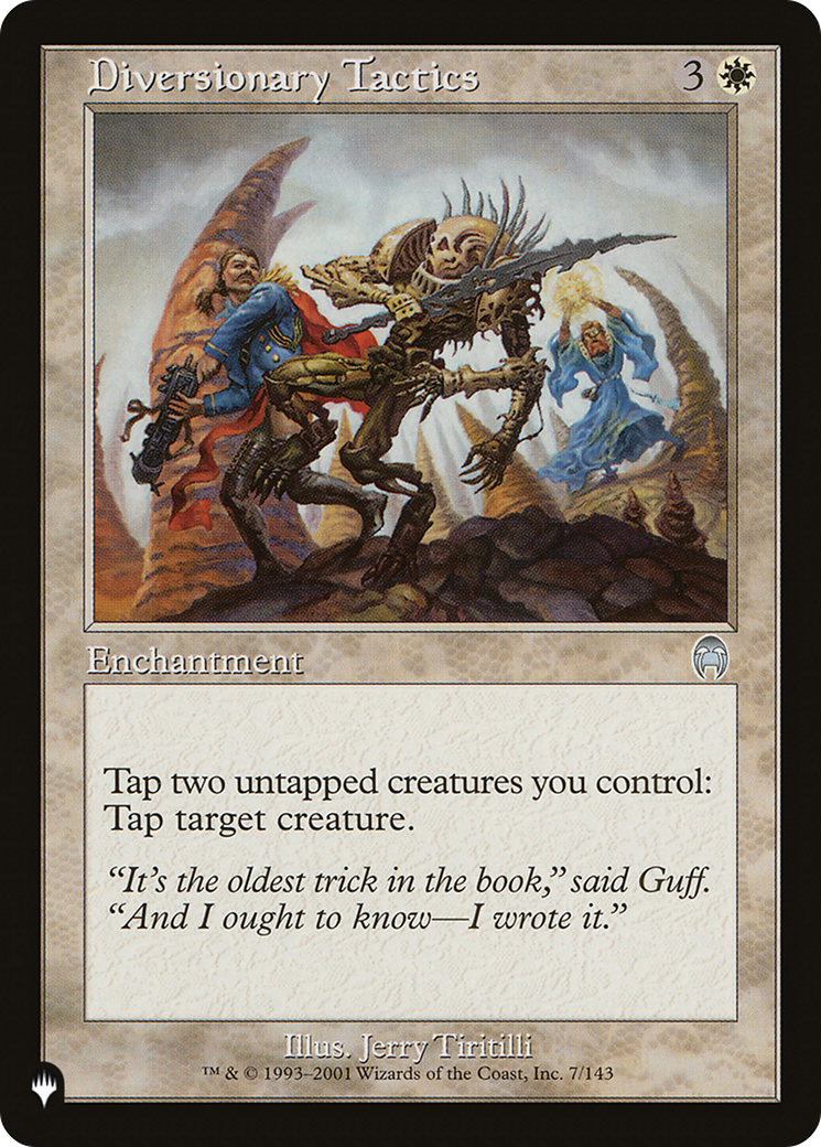 Diversionary Tactics [The List] | Eastridge Sports Cards & Games