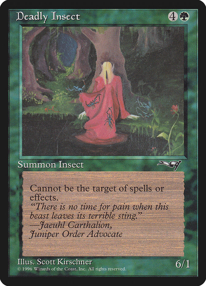 Deadly Insect (Pond) [Alliances] | Eastridge Sports Cards & Games