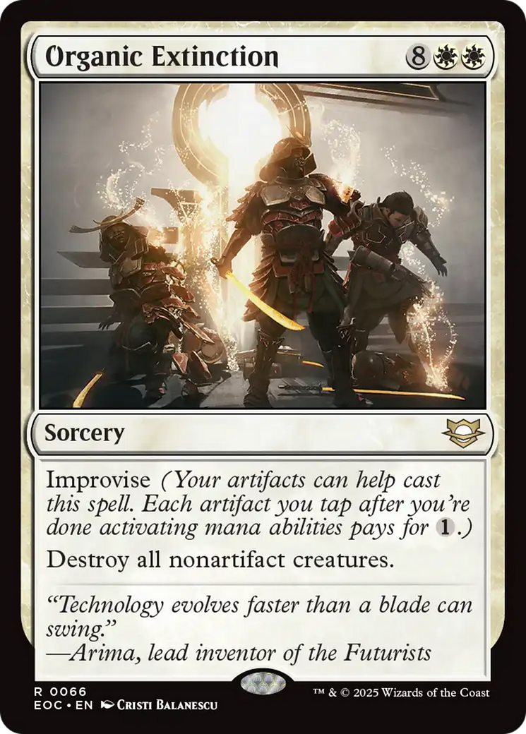 Organic Extinction [Edge of Eternities Commander] | Eastridge Sports Cards & Games
