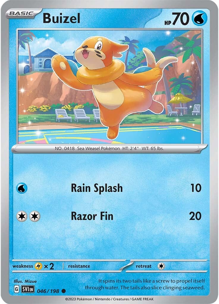 Buizel (046/198) [Scarlet & Violet: Base Set] | Eastridge Sports Cards & Games