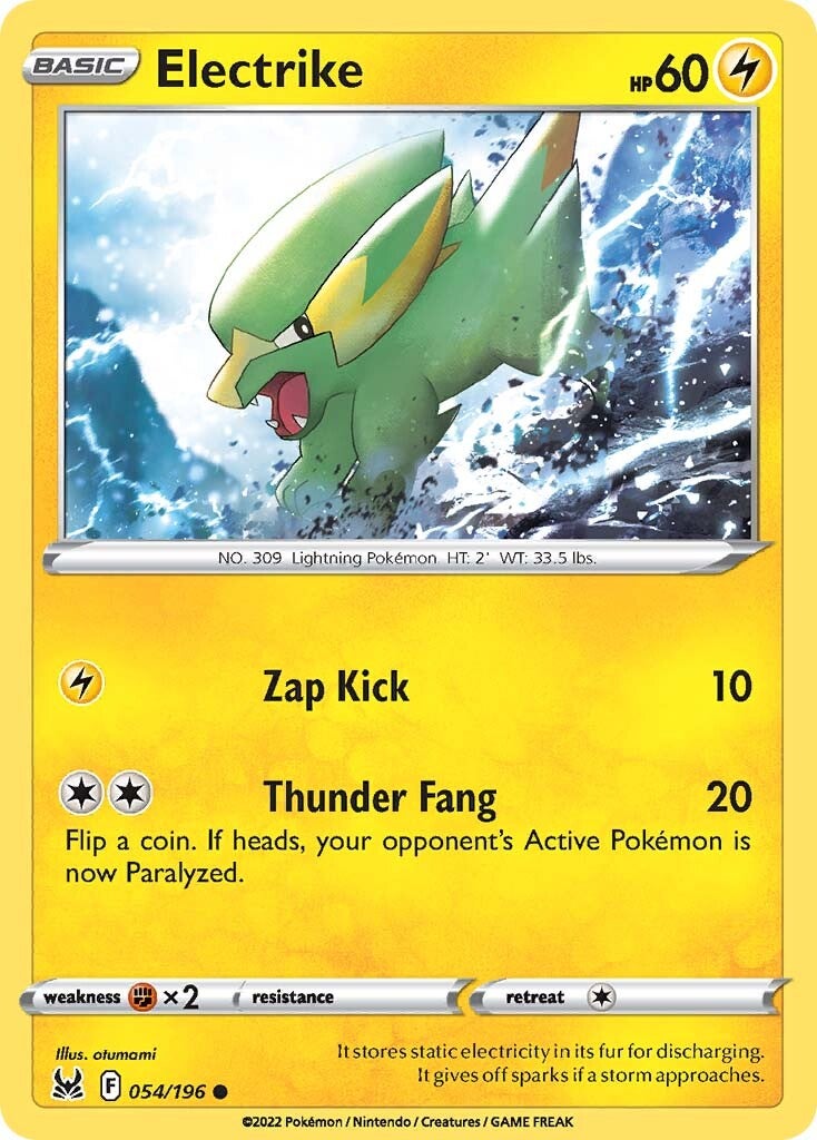 Electrike (054/196) [Sword & Shield: Lost Origin] | Eastridge Sports Cards & Games