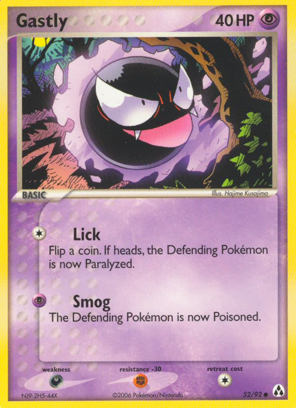 Gastly (52/92) [EX: Legend Maker] | Eastridge Sports Cards & Games