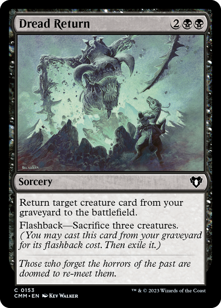Dread Return [Commander Masters] | Eastridge Sports Cards & Games