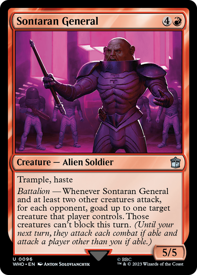 Sontaran General [Doctor Who] | Eastridge Sports Cards & Games