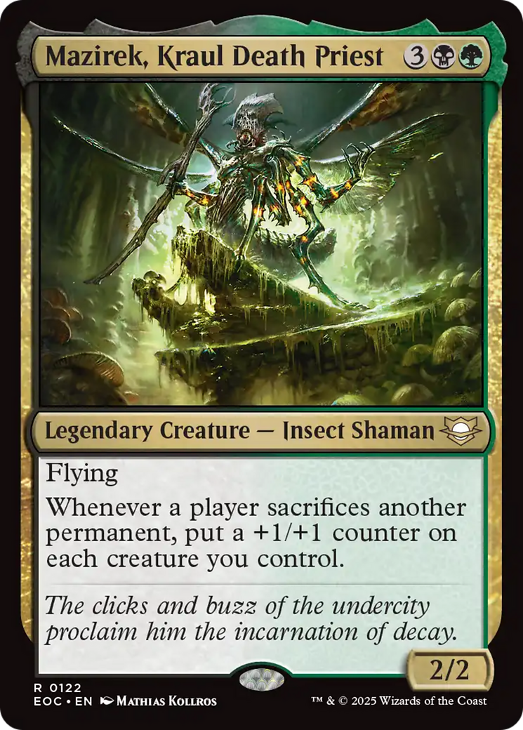Mazirek, Kraul Death Priest [Edge of Eternities Commander] | Eastridge Sports Cards & Games