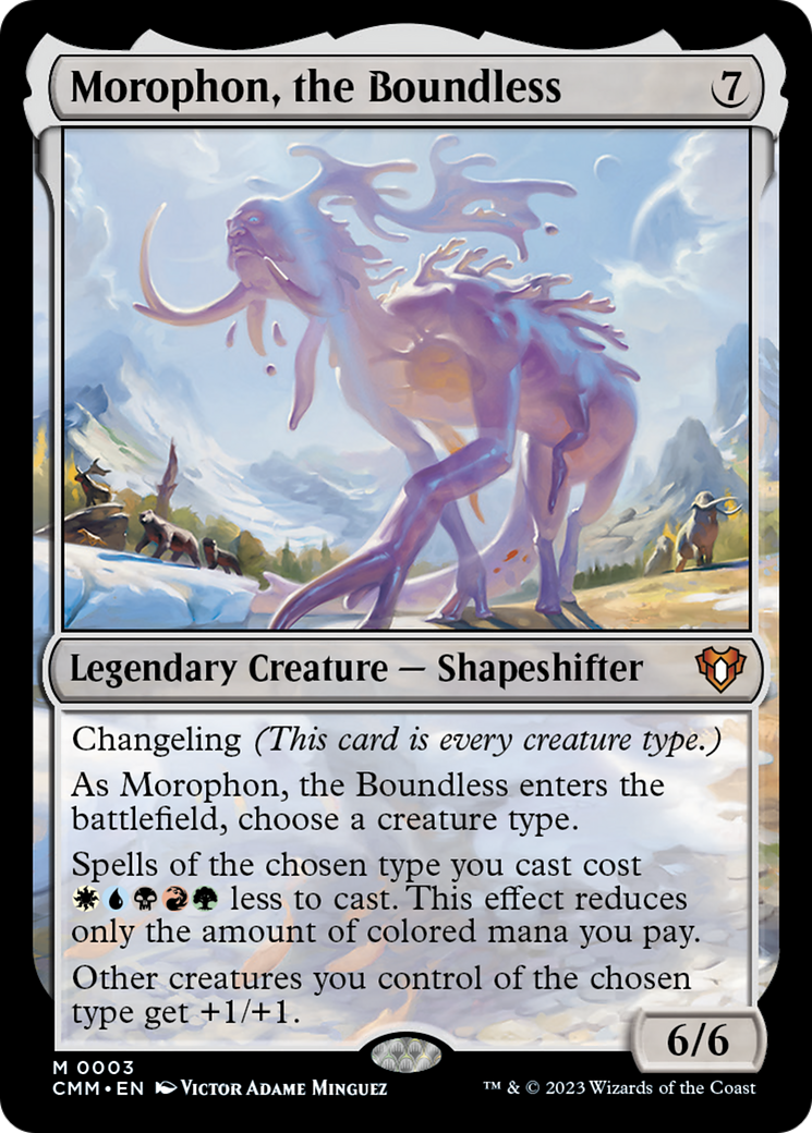 Morophon, the Boundless [Commander Masters] | Eastridge Sports Cards & Games