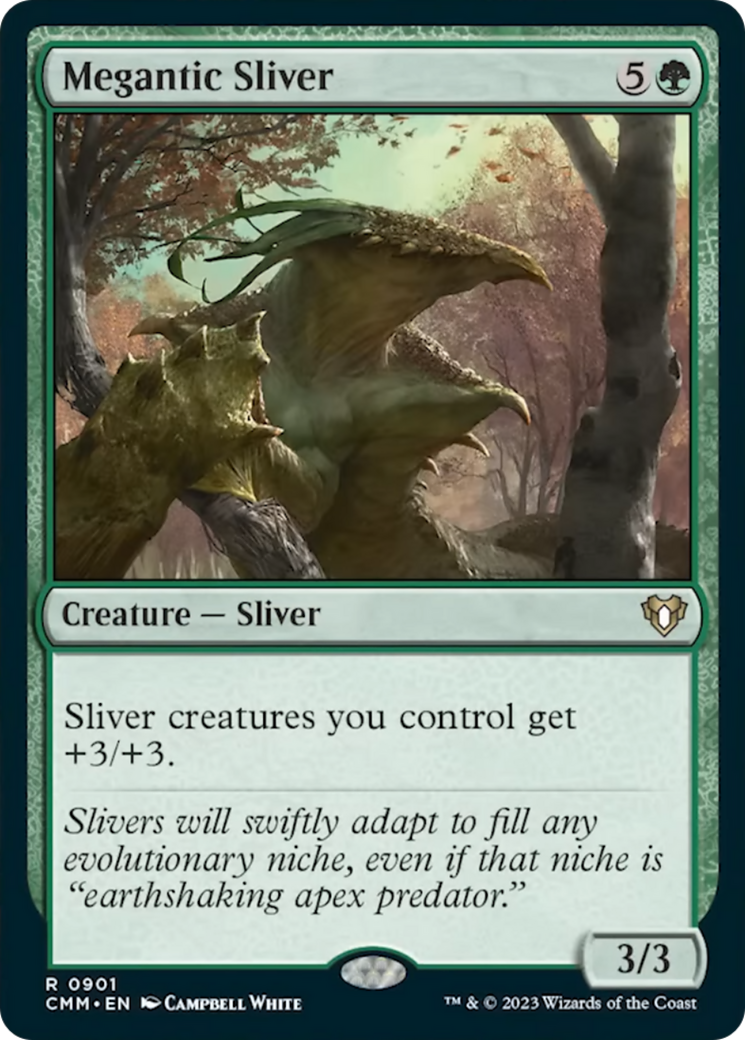 Megantic Sliver [Commander Masters] | Eastridge Sports Cards & Games