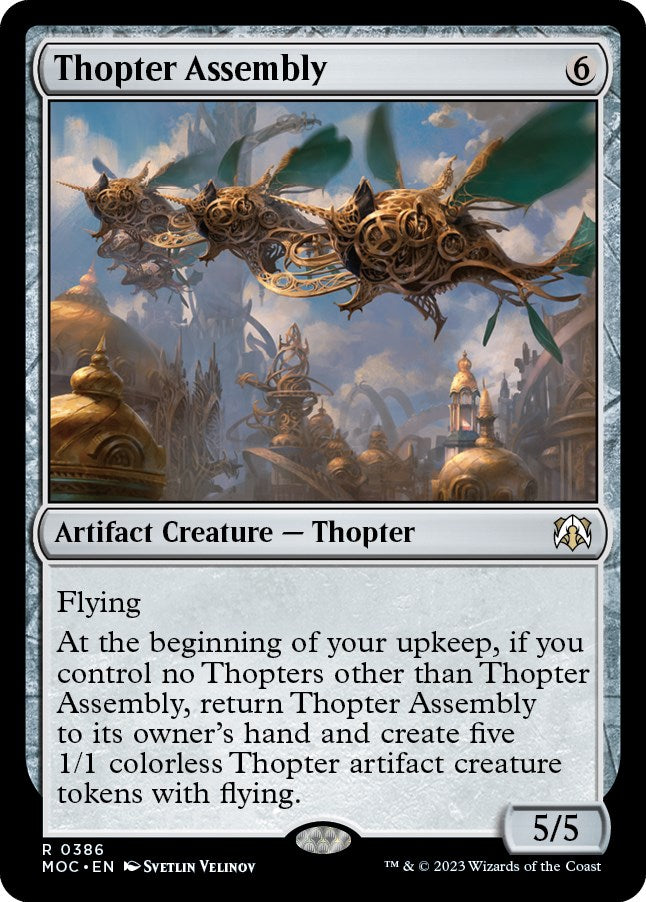 Thopter Assembly [March of the Machine Commander] | Eastridge Sports Cards & Games