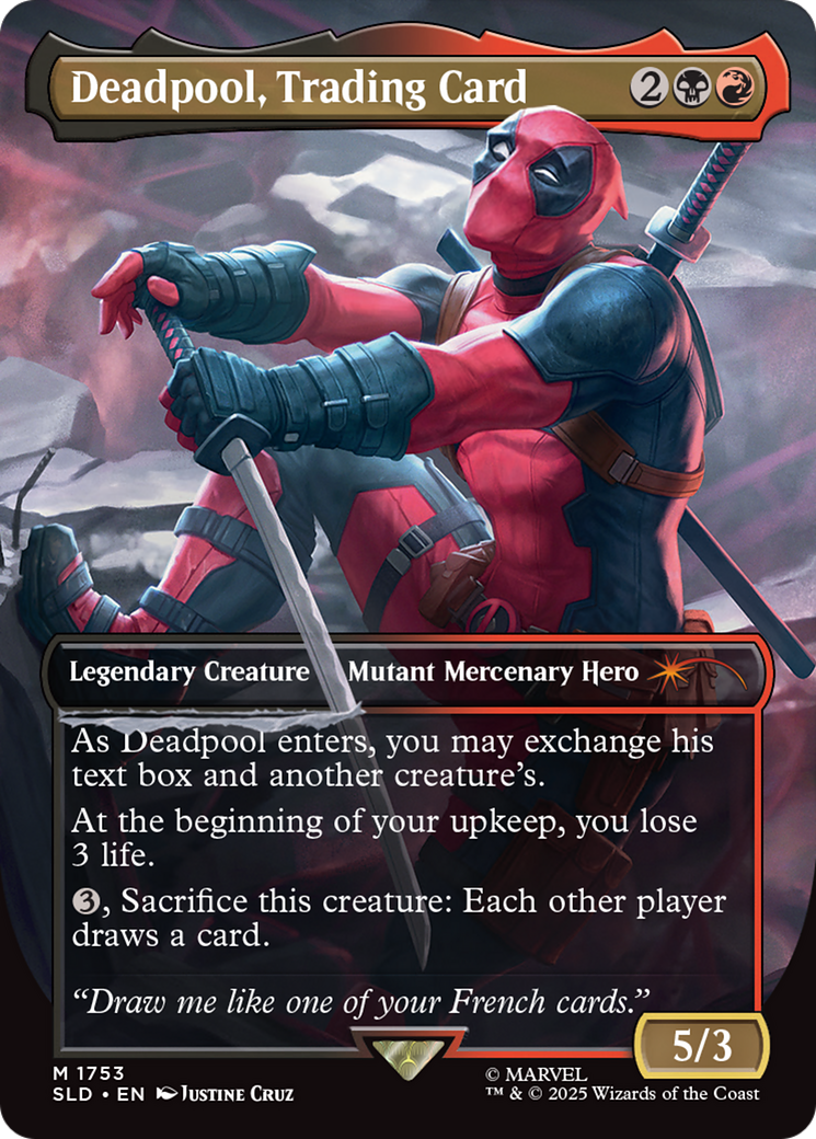 Deadpool, Trading Card [Secret Lair Drop Series] | Eastridge Sports Cards & Games