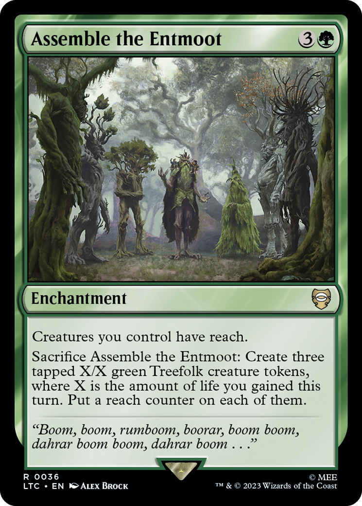 Assemble the Entmoot [The Lord of the Rings: Tales of Middle-Earth Commander] | Eastridge Sports Cards & Games