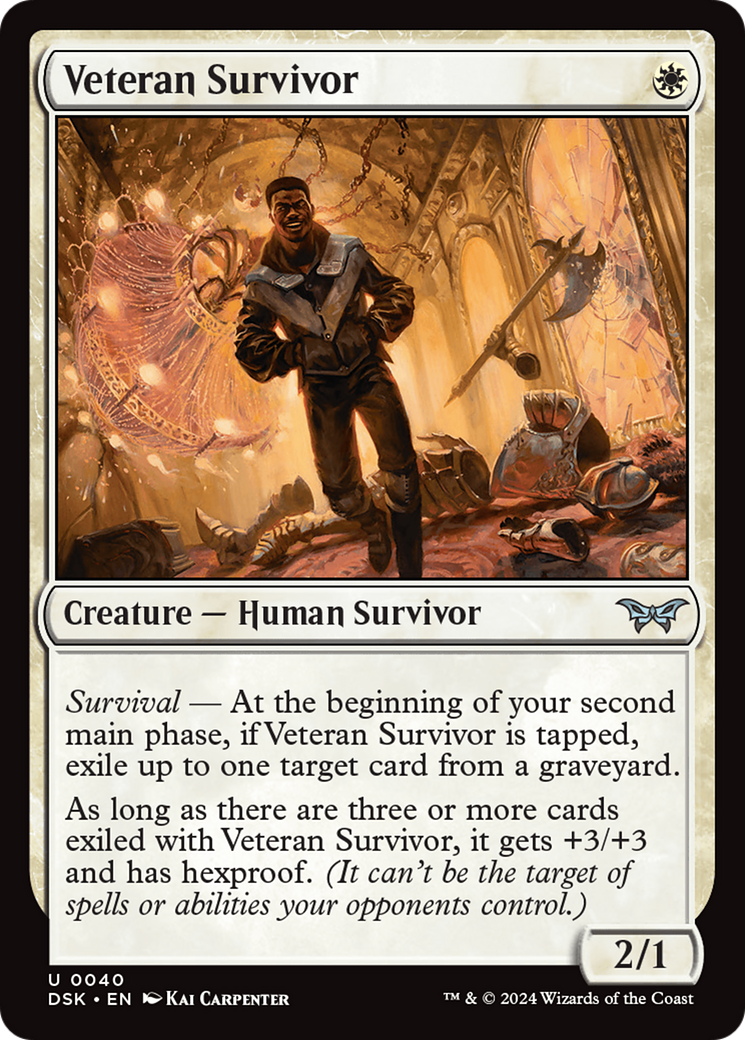 Veteran Survivor [Duskmourn: House of Horror] | Eastridge Sports Cards & Games