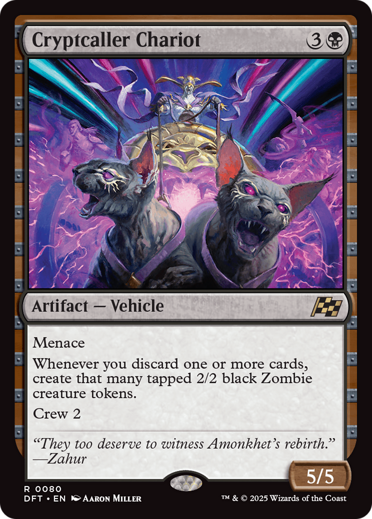 Cryptcaller Chariot [Aetherdrift] | Eastridge Sports Cards & Games