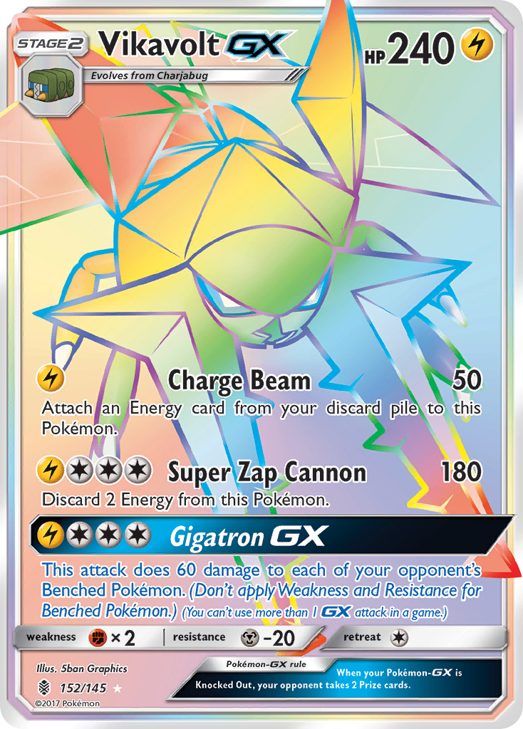 Vikavolt GX (152/145) [Sun & Moon: Guardians Rising] | Eastridge Sports Cards & Games