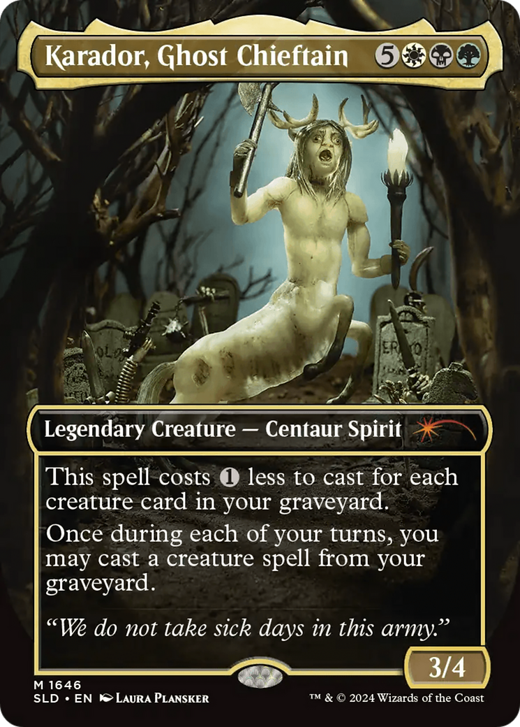 Karador, Ghost Chieftain [Secret Lair Drop Series] | Eastridge Sports Cards & Games